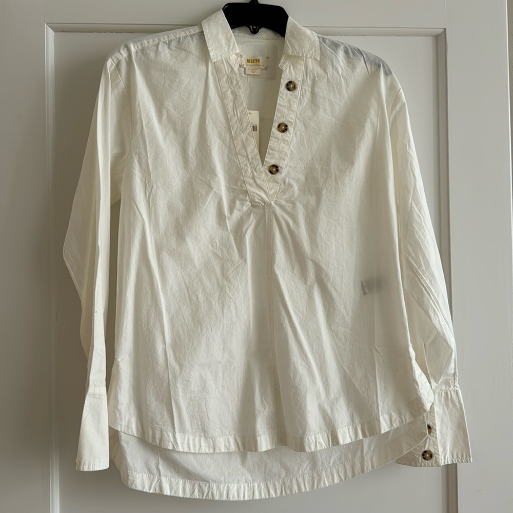 Maeve by Anthropology cotton blouse